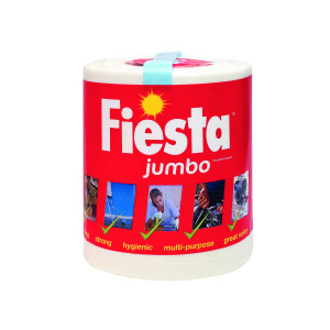Fiesta+White+Jumbo+Kitchen+Roll+600+Sheets+5604400