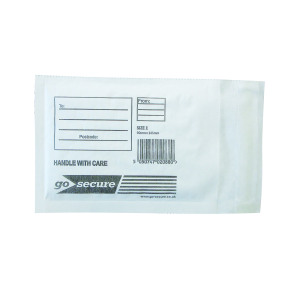 GoSecure+Bubble+Envelope+Size+1+Internal+Dimensions+115x195mm+White+%28Pack+of+100%29+KF71447