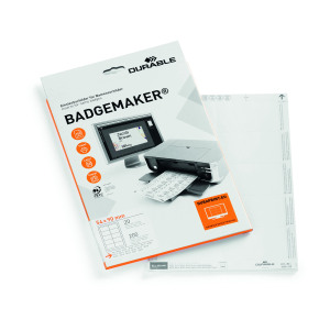 Durable+Badgemaker+Inserts+54x90mm+%28Pack+of+200%29+1455%2F02