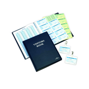 Durable+Visitors+Book+with+300+Badge+inserts+1465%2F00