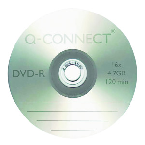 Q-Connect+DVD-R+4.7GB+Cake+Box+%2825+Pack%29+KF00255