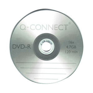 Q-Connect+DVD-R+Slimline+Jewel+Case+4.7GB+%28+16x+speed+DVD-R+120+minute+capacity%29+KF34356
