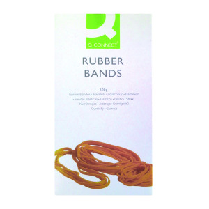 Q-Connect+Rubber+Bands+No.14+50.8+x+1.6mm+500g+KF10523