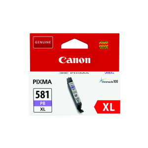 Canon+CLI-581XL+Inkjet+Cartridge+High+Yield+Photo+Blue+2053C001