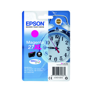 Epson+27XL+Ink+Cartridge+DURABrite+Ultra+High+Yield+Alarm+Clock+Magenta+C13T27134012