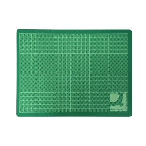 Q-Connect+Cutting+Mat+Non-Slip+PVC+A1+Green+KF01138