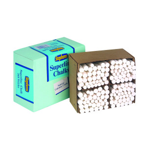 Stephens+Tapered+Chalk+Stick+White+%28144+Pack%29+RS522553