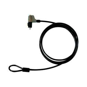 Q-Connect+Laptop+Computer+Numerical+Cable+Lock+KF04556
