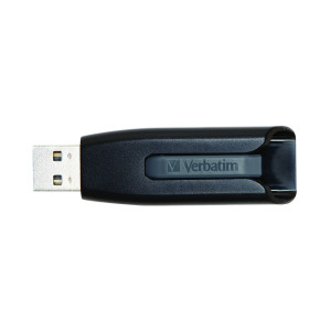 Verbatim+Store+n+Go+V3+USB+3.0+Flash+Drive+64GB+Black+49174
