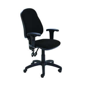 First+Calypso+Operator+Chair+with+Adjustable+Arms+640x640x985-1175mm+Black+KF822875