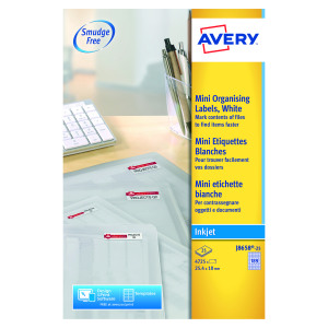 Avery+Inkjet+Mini+Labels+189+Per+Sheet+White+%28Pack+of+4725%29+J8658-25