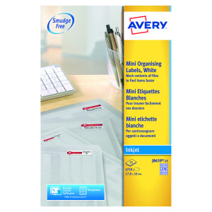 Avery+Inkjet+Mini+Labels+270+Per+Sheet+White+%28Pack+of+6750%29+J8659-25