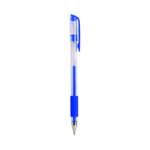 Q-Connect+Gel+Rollerball+Pen+Medium+Blue+%28Pack+of+10%29+KF21717