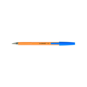 Q-Connect+Ballpoint+Pen+Fine+Blue+%28Pack+of+20%29+KF34047