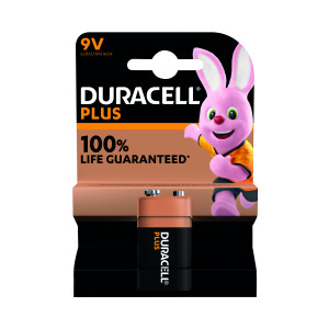 Duracell+Plus+9V+Battery+Alkaline+100%25+Life+5011414