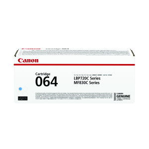 Canon+064+Toner+Cartridge+Cyan+4935C001