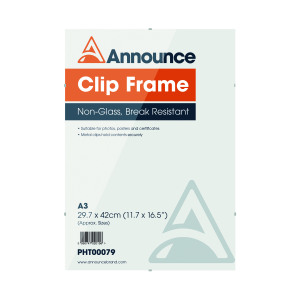 Announce+Metal+Clip+Frame+A3+PHT00079