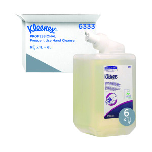 Kleenex+Frequent+Use+Hand+Soap+Refill+1+Litre+%28Pack+of+6%29+6333
