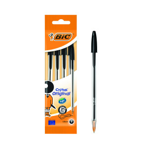 Bic+Black+Cristal+Medium+Ballpoint+Pen+%2840+Pack%29+8308591
