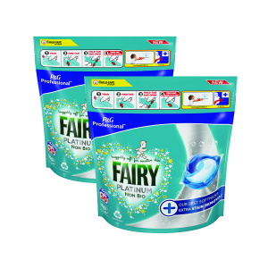 Fairy+Professional+Platinum+%2BStain+Remover+Non-Bio+2x50+Pods+%28Pack+of+100%29+C006936