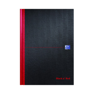 Black+n%26apos%3B+Red+Casebound+Smart+Ruled+Hardback+Notebook+A4+100080428