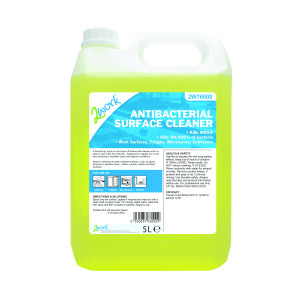 2Work+Antibacterial+Surface+Cleaner+5+Litre+2W76000