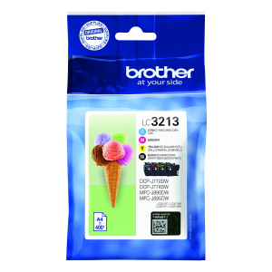 Brother+LC3213+Inkjet+Cartridge+Multipack+CMYK+LC3213VAL