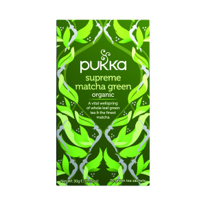 Pukka+Supreme+Green+Matcha+Fairtrade+WWF+Tea+Bags+%28Pack+of+20%29+P5056SE