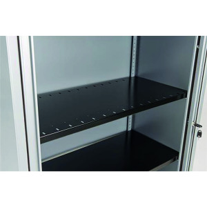 Bisley+Slotted+Shelf+914x390x27mm+Black+For+Bisley+Cupboards+and+Tambour+Units+BSSGY