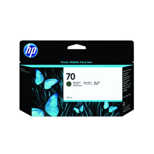 HP+70+DesignJet+Ink+Cartridge+130ml+Matte+Black+C9448A
