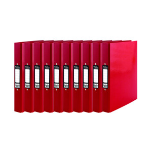 Pukka+Brights+Ringbinder+A4+Red+%2810+Pack%29+BR-7766