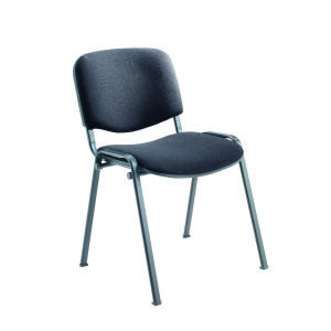 Jemini+Ultra+Multipurpose+Stacking+Chair+532x585x805mm+Charcoal%2FBlack+KF03344