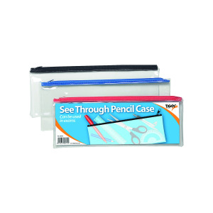See+Through+Pencil+Case+330+x+125mm+%2812+Pack%29+300795