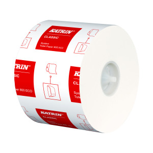 Katrin+Classic+ECO+Toilet+Roll+2-Ply+800+Sheets+%28Pack+of+36%29+103424