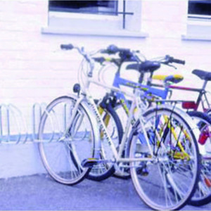 VFM+Aluminium+Wall%2FFloor+Mounted+4-Bike+Cycle+Rack+320079
