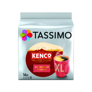 Tassimo+Kenco+Americano+Grande+Coffee+144g+Capsules+%285+Packs+of+16%29+4031640