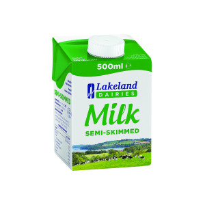Lakeland+Semi-Skimmed+Milk+500ml+%2812+Pack%29+A08087