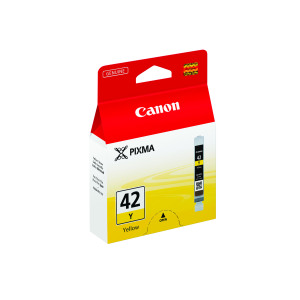 Canon+CLI-42Y+Inkjet+Cartridge+Yellow+6387B001