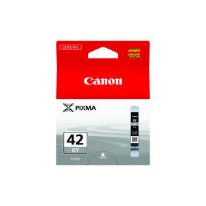 Canon+CLI-42GY+Inkjet+Cartridge+Grey+6390B001