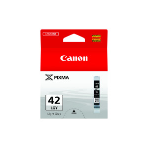 Canon+CLI-42LGY+Inkjet+Cartridge+Light+Grey+6391B001