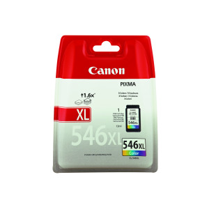 Canon+CL-546XL+CMY+High+Yield+Inkjet+Cartridge+8288B001