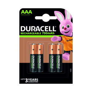 Duracell+Stay+Charged+Rechargeable+AAA+NiMH+750mAh+Batteries+%28Pack+of+4%29+81364750