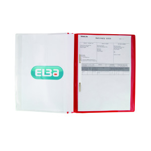 Elba+Pocket+Report+File+A4+Red+%2825+Pack%29+400055038