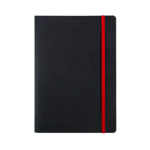 Black+n%26apos%3B+Red+Soft+Cover+Notebook+A5+Black+400051204