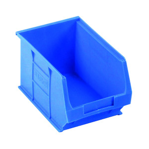 Barton+Tc3+Small+Parts+Container+Semi-Open+Front+Blue+4.6L+150X240X125mm+%28Pack+of+10%29+010031