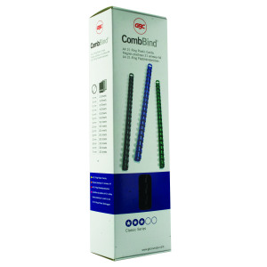 GBC+CombBind+A4+8mm+Binding+Combs+Black+%28Pack+of+100%29+4028174