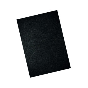 GBC+LeatherGrain+A4+Binding+Cover+250gsm+Black+%28Pack+of+100%29+CE040010