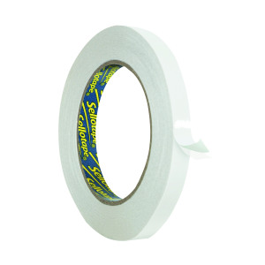 Sellotape+Double+Sided+Tape+12mmx33m+%2812+Pack%29+1447057