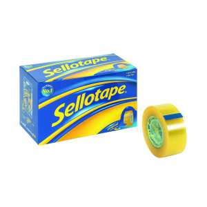 Sellotape+Original+Golden+Tape+24mmx33m+%286+Pack%29+1443254