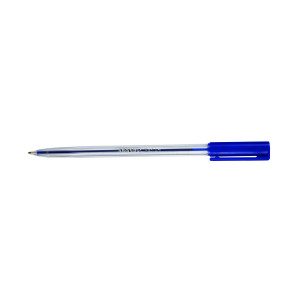 Initiative+Ballpoint+Pen+Medium+Blue+With+Stainless+Steel+Ball+%2850+Pack%29
